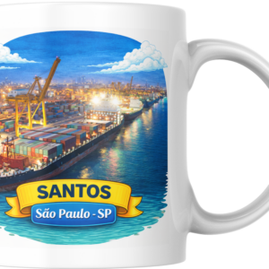 Caneca Santos - Porto de Santos