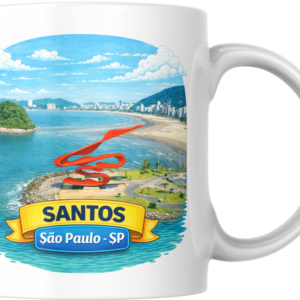 Caneca Santos - Monumento Tomie Ohtake