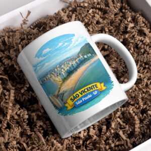 Caneca Praia do Itararé – São Vicente SP | Litoral Paulista